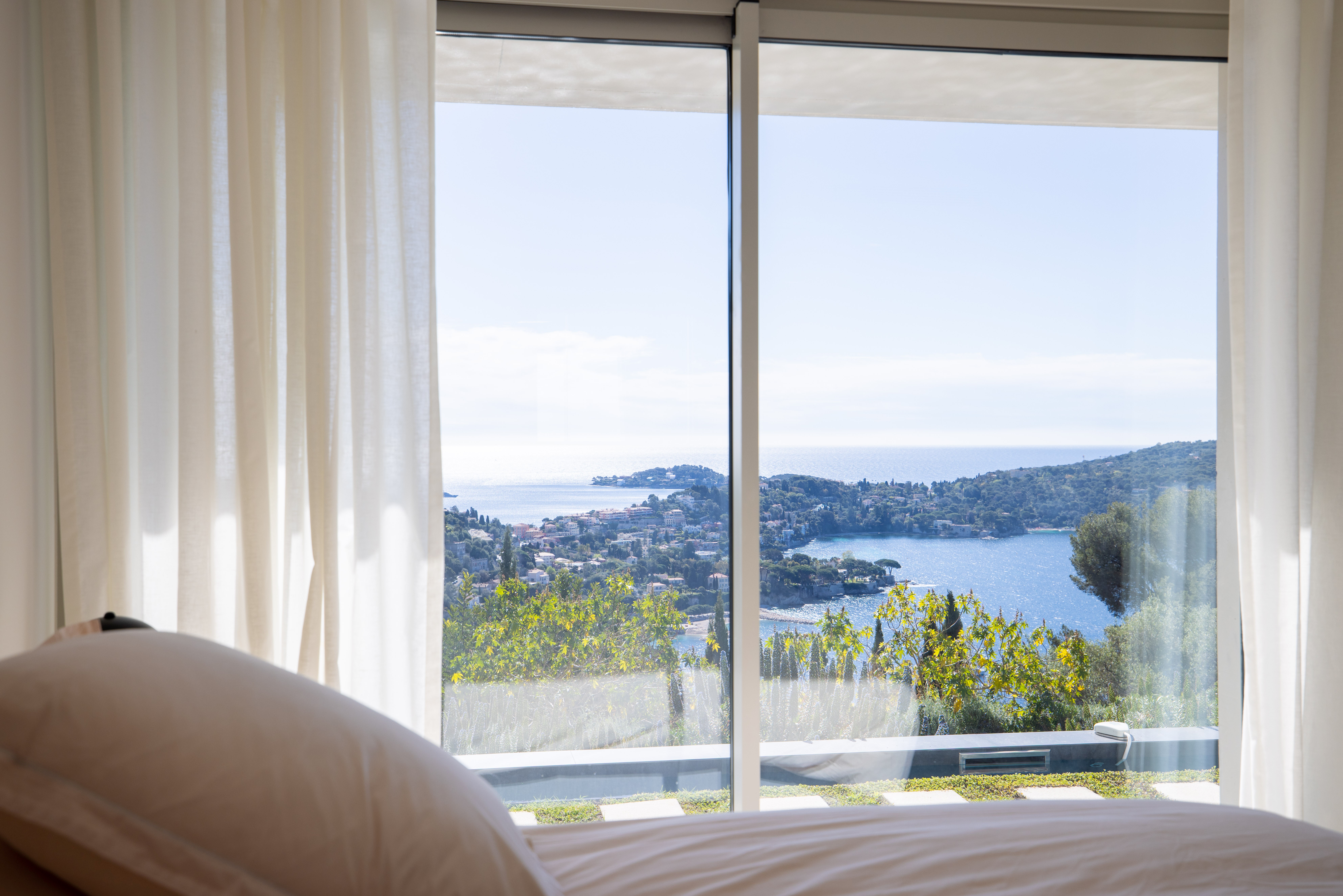 living room villa villefranche sur mer